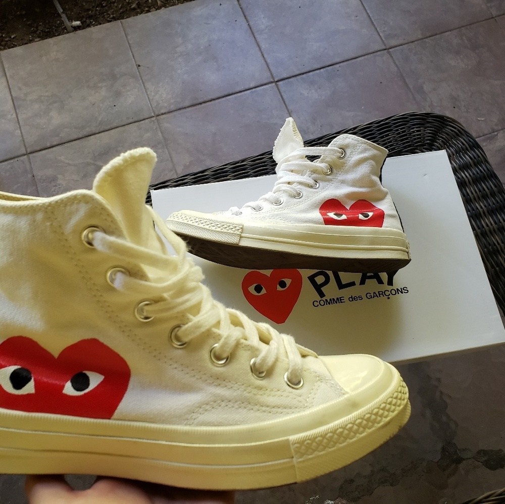 Used Converse Comme des Garcons